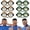 Color 2, variant on 6Pcs Crazy Eyes Glasses Googly Eyes Glass Novelty Shaking Eye Glass Funny Glasses Gag Present for Kid Adult Classmate Coworker Party