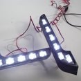 thumbnail image 4 of 2 Pcs 12V Car Daytime Running Lights Universal Auto Front Fog Lamp Turn Signal LED Lights;2 Pcs 12V Car Daytime Running Lights Universal Auto Front Fog Lamp, 4 of 6