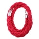 thumbnail image 2 of 2 Piezas De Barrera Roja Cuerda De Control De Stanchion Queue Ganchos, 6.6 Pies, 2 of 9
