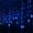 Blue, variant on Deago 11.4 FT 96 LED Window Curtain String Lights Christmas Tree Twinkle Lights 8 Modes Plug in Extendable Fairy Light for Christmas Wedding Party Garden Bedroom Decor (Blue)