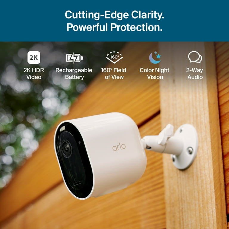 Arlo Pro Security Camera 2K HDR (6th Gen, 2025 Release) - Wireless