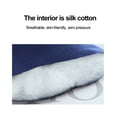 thumbnail image 4 of Silk Sleep Natural Sleeping Eye Eyeshade Cover Shade Breathable Eye Patch Soft Portable Blindfold Travel, 4 of 6