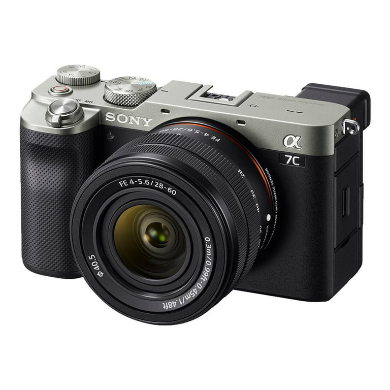 Sony Alpha 7C Mirrorless Camera Body, Silver - Castle Cameras