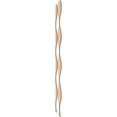 thumbnail image 5 of Ekena Millwork 94"H x 3/8"T Ozark Adjustable Wood Decorative Slat Wall Panel Kit, Hickory (contains 8 Slats + 1 Straight Edge Starter Slat), 5 of 16