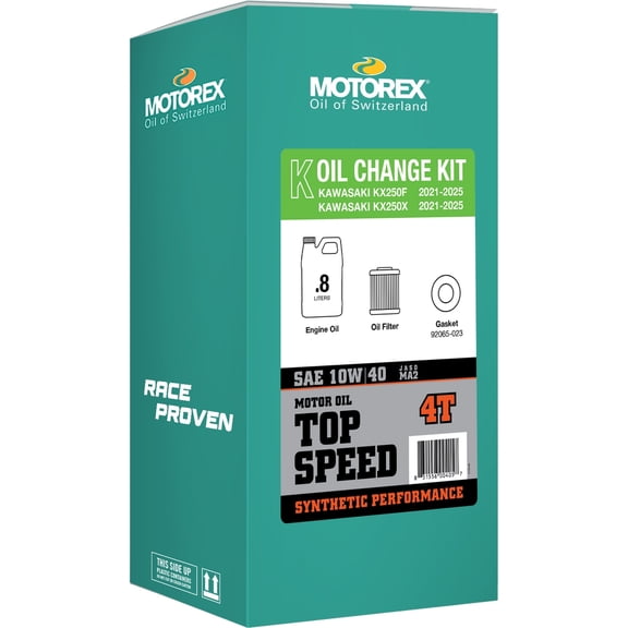Motorex 311247 Top Speed Oil Change Kit - 0.80L - 10W/40