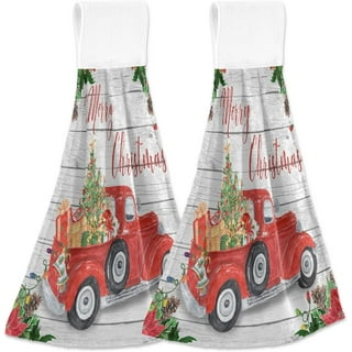 Chic Decor Home Kitchen Towels Christmas Red Truck Tea Towel Microfiber  Absorbent Washable Animal Dog Christmas Tree Soft Hand Dish Towel Cleaning  Cloth for Kitchen Bathroom，18 x 28 Inch - Yahoo Shopping