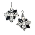 thumbnail image 1 of Charter Club Boucles d'Oreilles en Cristal Argenté, Pierre et Imitation Perle, 1 of 2