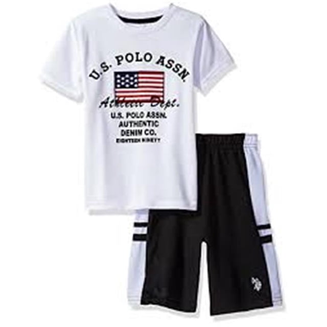 RapidDominance RS1-001-WHT-04 USA Interlock Graphic Tee, White - Xtra Large