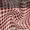 thumbnail image 6 of Cloth Napkins Set of 4 - 20x20 Inches, Western Texas Star Retro Washable Reusable Table Napkins, Country Vintage Red Beige Plaid Soft & Absortbent Dining Napkin for Party Wedding Hotel Restaurant, 6 of 8