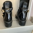 thumbnail image 4 of BALENCIAGA CENTURE Black leather 37 size ankle boots, 4 of 5