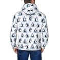 thumbnail image 5 of Zip Up Hoodies for Men - Skiing Penguin Funny Long Sleeve Comfrt Men'S Fashion Hoodies & Sweatshirts, Jackets for Men Hoodies Pullover Clothing Clothes with Pouch, 5 of 5