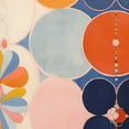 thumbnail image 6 of WYYP Circles Person Art Deco Round Tablecloth - Great for Home Kitchen/Parties/Holiday Dinner - 100% Polyester Fiber - Outdoor Picnic Camping and Indoor Kitchen Dining Party White, 6 of 8