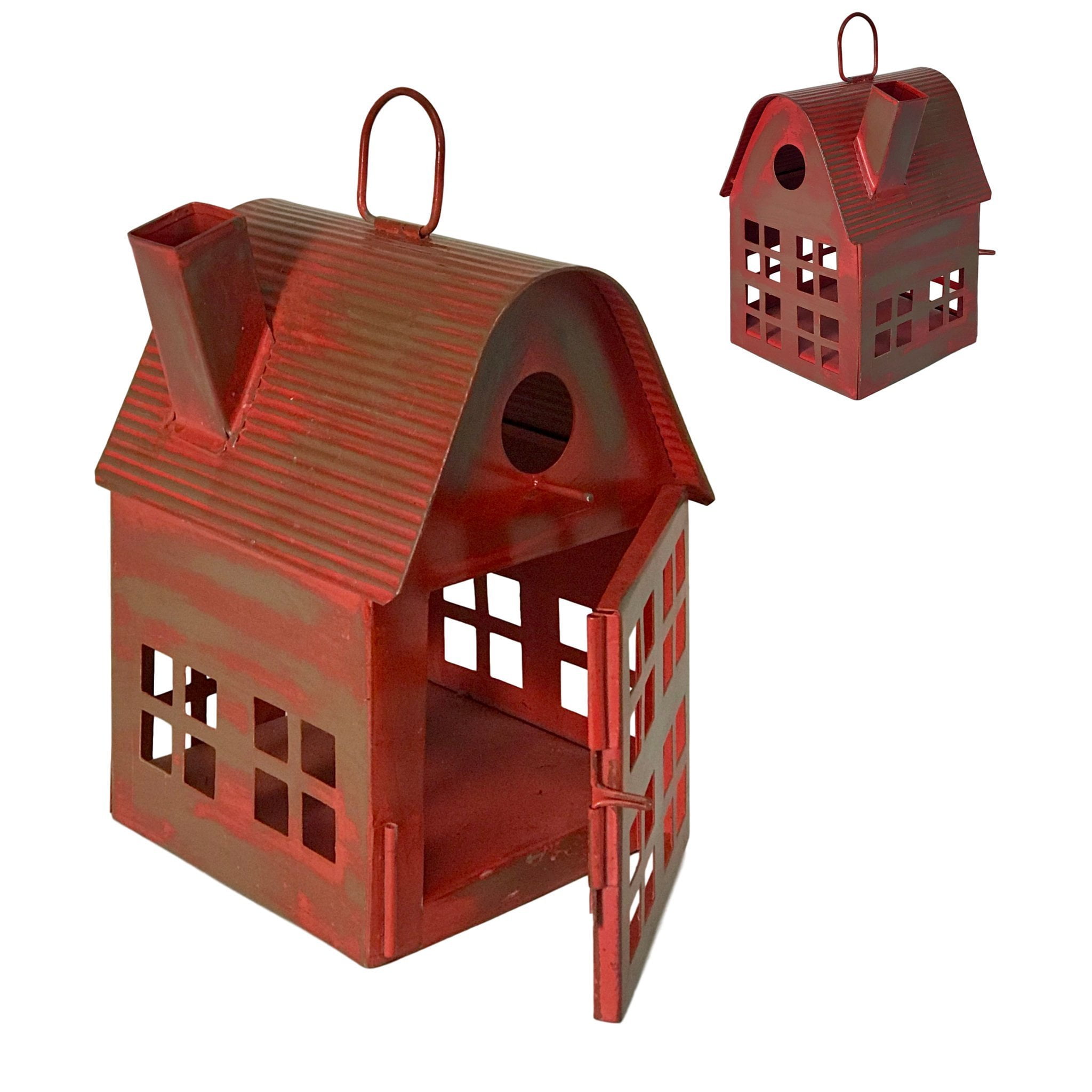 Metal Bird House Decor Decorative Bird Houses for Indoor or Outdoor