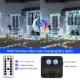 thumbnail image 3 of Guirnalda de luces solares navideñas JMEXSUSS, paquete de 2, 10 m, 100 LED IP44, 3 of 7