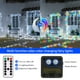 thumbnail image 3 of Guirnalda de luces solares navideñas JMEXSUSS, paquete de 2, 10 m, 100 LED IP44, 3 of 7