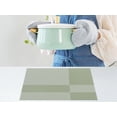 thumbnail image 5 of Unique Bargains Set of 8 Placemats for Kitchen Table Decor Green, 5 of 7