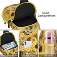 thumbnail image 3 of Sunflower Bloom Country Sling Backpack for Women, Rustic Floral Crossbody Shoulder Bag with Boho Yellow Wildflowers, Vintage Aesthetic Daypack, 3 of 6