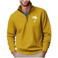 thumbnail image 1 of Blusa y camisa de manga larga con cuello alto para hombre, ropa deportiva para el hogar, pijamas, camiseta de color liso, blusa deportiva de poliéster para hombre, 1 of 4
