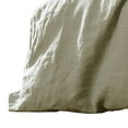 thumbnail image 4 of Edge 4 Piece King Size Duvet Comforter Set - Washed Linen - Sage Green, 4 of 5