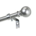 thumbnail image 3 of 5/8" Dia Adjustable 84"-120" single curtain rod with Maude Finials - Satin Nickel,(5710-845), 3 of 3