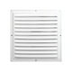 thumbnail image 1 of Cubierta de ventilación de aire Rejilla de ventilación de aire Cuadrada Aleación de aluminio Cubierta de ventilación blanca Aire 25cm, 1 of 6