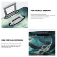 thumbnail image 4 of Octopus Kraken Monster Ocean Art Luggage Cover Elastic Stretch Travel Suitcase Protector Anti-Scratch 25"-28", 4 of 7