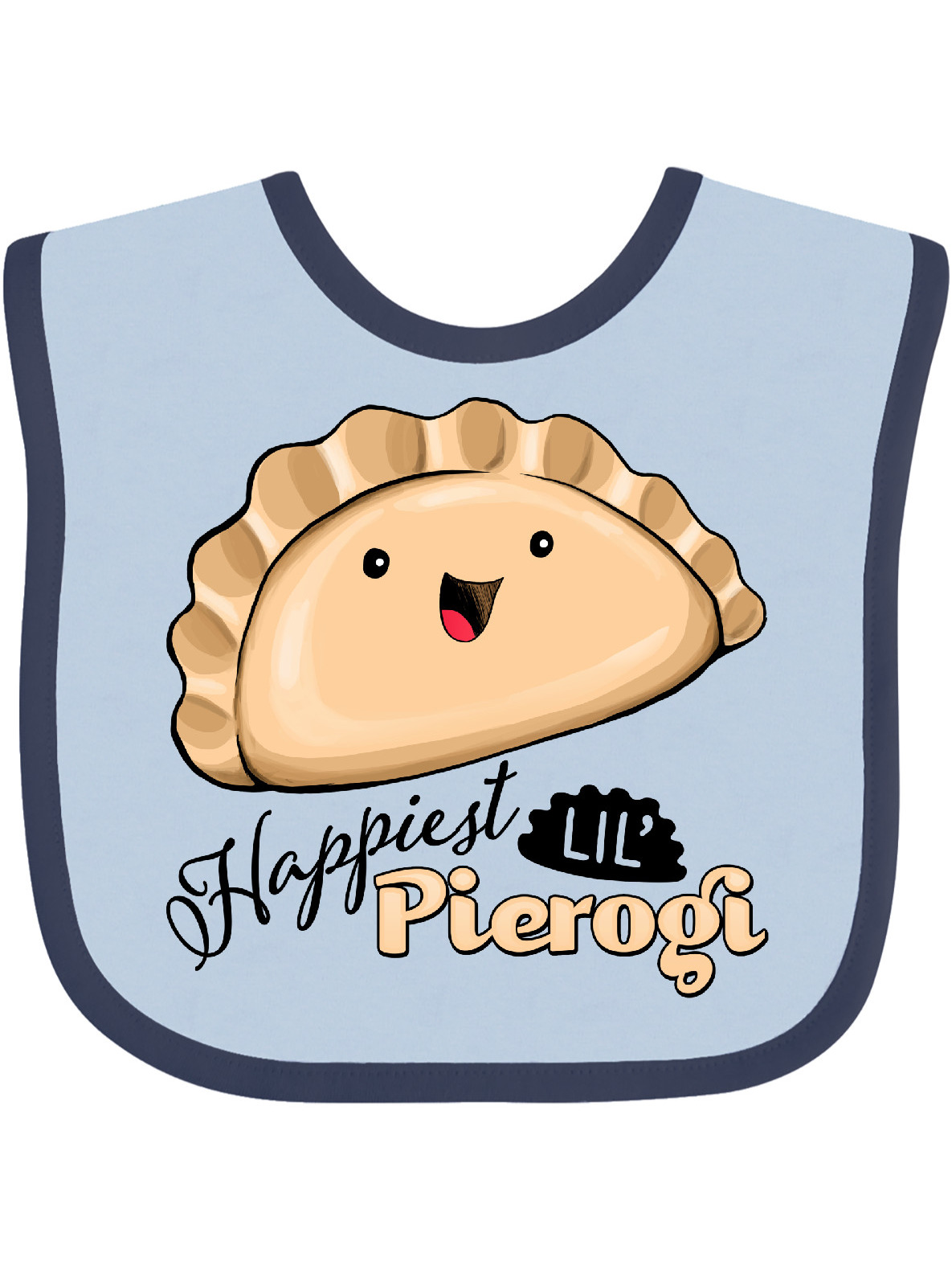 Happiest Lil' Pierogi Baby Bib