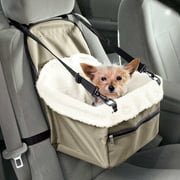 Imperial Home Small Booster Car Seat for Pets - Beige
