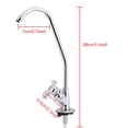 thumbnail image 4 of Grifo de Cocina Giratorio de Aleación de Zinc de 360 ​​Para Filtro de Agua Potable RO, Purificador de Agua con Diseño Elegante, SE Adapta A Sistemas de Filtración Debajo, 4 of 8