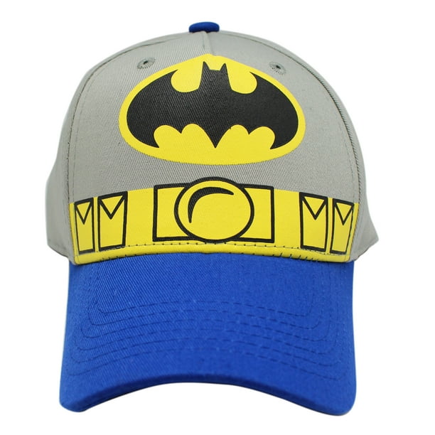DC Comics Batman Blue and Gray Snapback Cap - Walmart.com