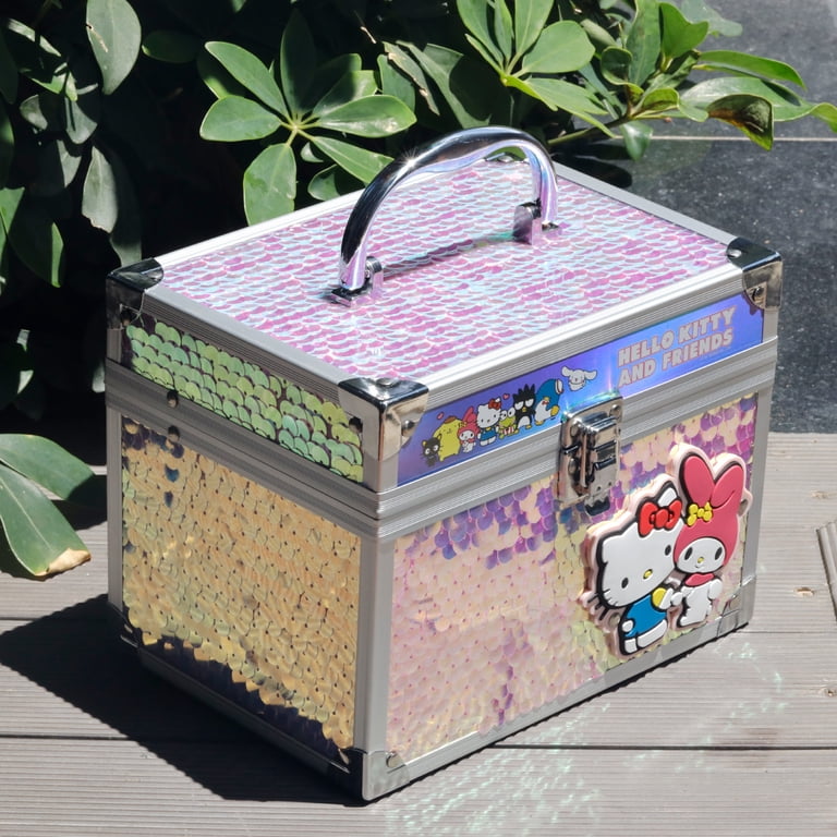 Townley Girl Hello Kitty Train Case Makeup Set, Ages 3+ photo 7