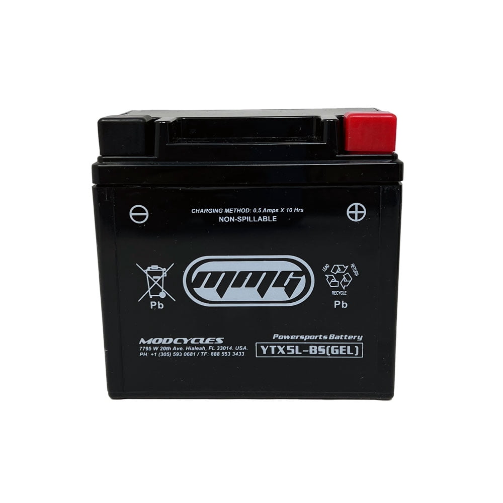 YTX5L-BS GEL Battery Factory Sealed Activated 12V 4Ah Motorcycle Scooter ATV