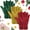 Brown, Dark Green, Dark Red, variant on SUCS 3 Pairs Microfiber Dusting Gloves Washable Reusable Cleaning Mittens Gloves for Women