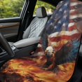 thumbnail image 4 of XYZCANDO Eagle Pattern Durable Car Seat Cover Towel, Comfortable Non-Slip Breathable Towel Cover for SUVs Trucks Van, 4 of 11