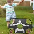 thumbnail image 4 of OULII Outdoor Foldable Soccer Goal with Mesh Net for Portable Football Practice, 4 of 6