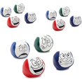 thumbnail image 1 of Bolas de Malabarismo, Bolsas de Frijoles con 4 Diseños de Caras Divertidas (Bolsa de 12), 1 of 5