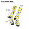 thumbnail image 5 of Balery Tropical Lemon Fun Novelty Socks Men'S Women'S Crew Socks Funny Crazy Novelty Socks Quirky And Cool Socks, 5 of 9