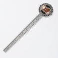 thumbnail image 2 of Thanksgiving Book Accessories: Vintage Silver Lace-Edged Bookmark – a Gift for Readers and Book Lovers, 2 of 5