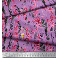 thumbnail image 2 of Soimoi Polyester Crepe Fabric Animal Skin Texture Print Fabric by The Yard 42 Inch Wide, 2 of 3