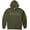 Army, variant on Men's Ecorp Pullover Hoodie Sweatshirt (XX-Large, Black/White/Yellow)