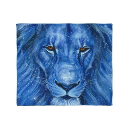 CafePress - Winter Lion Throw Blanket - Soft Fleece Throw Blanket 50 x60 for All Ages