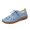 Blue, variant on Vedolay Casual Shoes Women Womens Walking Shoes Lightweight Slip on Breathable Mesh Comfortable Loafers,White 8