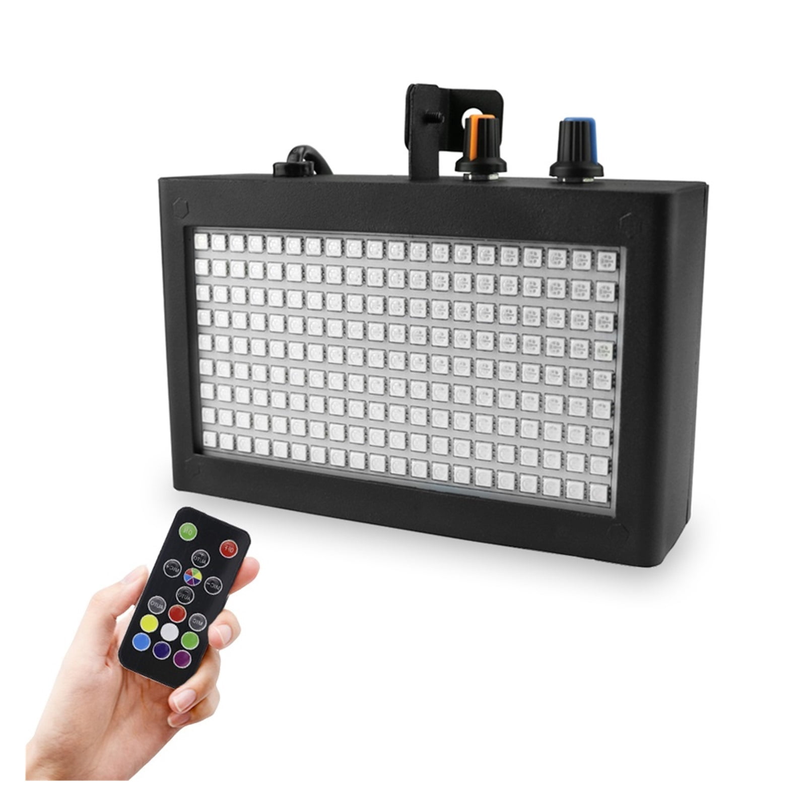 180 LED Strobe Flash Light Sound Control Activated Speed Adjustable Stage Disco DJ Home Party Ktv Wedding Lighting Effect