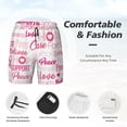 thumbnail image 3 of Kdxio Breast Cancer Pink Ribbons Awareness (2) Print Mens Swim Shorts with Mesh Lining, Breathable and Quick-Drying, Adjustable Waist, Privacy Pocket-Small, 3 of 6