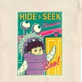 thumbnail image 3 of Monsters Inc - Hide and Seek - Men's Short Sleeve Graphic T-Shirt, 3 of 5