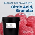 thumbnail image 5 of Lab Alley Citric Acid, Anhydrous, Granular, USP/FCC/Food Grade, Kosher, Halal, Ideal for Candy Making, Bath Bombs, Cleaning, and Crafts (10 Pounds), 5 of 5