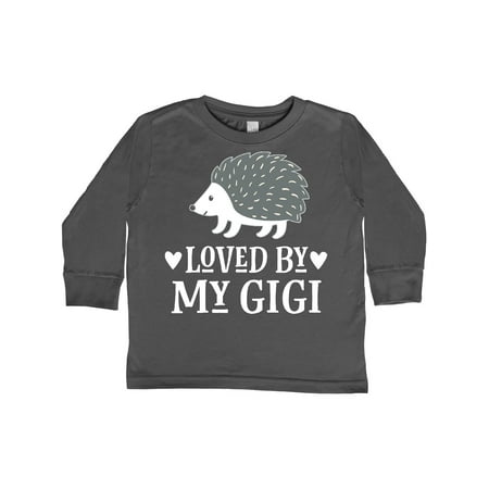 

Inktastic Gigi Loves Me Grandchild Gift Toddler Boy or Toddler Girl Long Sleeve T-Shirt