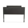 thumbnail image 3 of Baxton Studio Casey Dark Grey Fabric Queen Size Headboard, 3 of 6