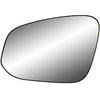 55288 - Fit System Driver Side Heated Mirror Glass w/ backing plate, Toyota 4Runner, RAV4 (Japan & US), Tacoma 16-18, RAV4 (US) 13-15, Blind Spot Detection System, w/ o spot mirror