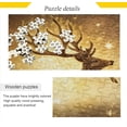 thumbnail image 2 of Golden Deer 500 Piece Large Jigsaw Puzzle for Adults - Game Interesting Toys - Hand Made Puzzles Personalized Gift, 20.5"x14.9", 2 of 7